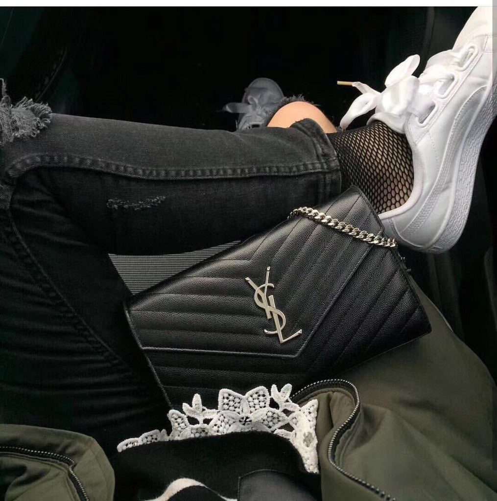 YSL Envelope Bag Shoulder Clutch