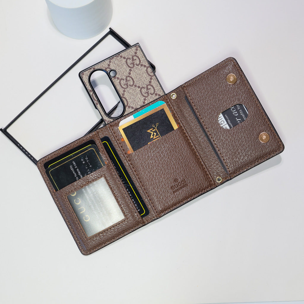 Z Fold Gucci Phone Case Wallet Crossbody Style