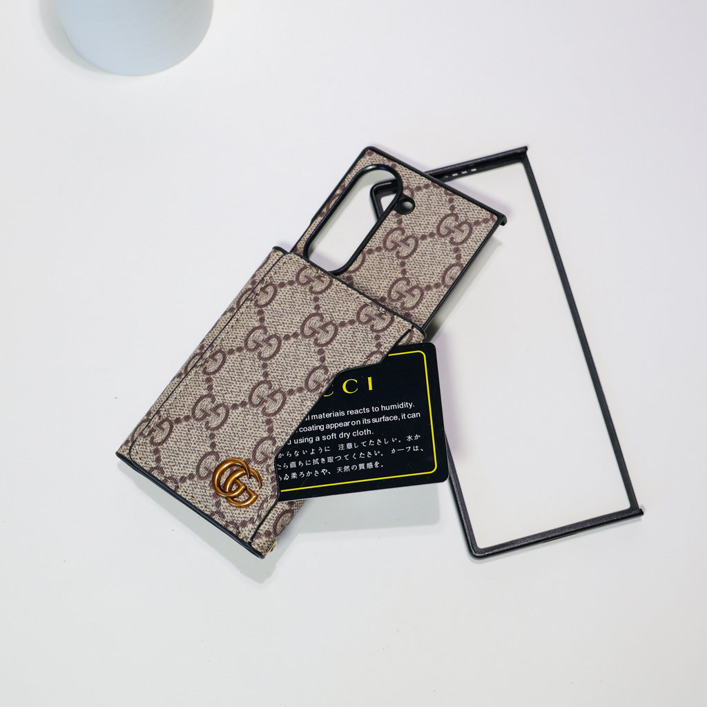 Z Fold Gucci Phone Case Wallet Crossbody Style