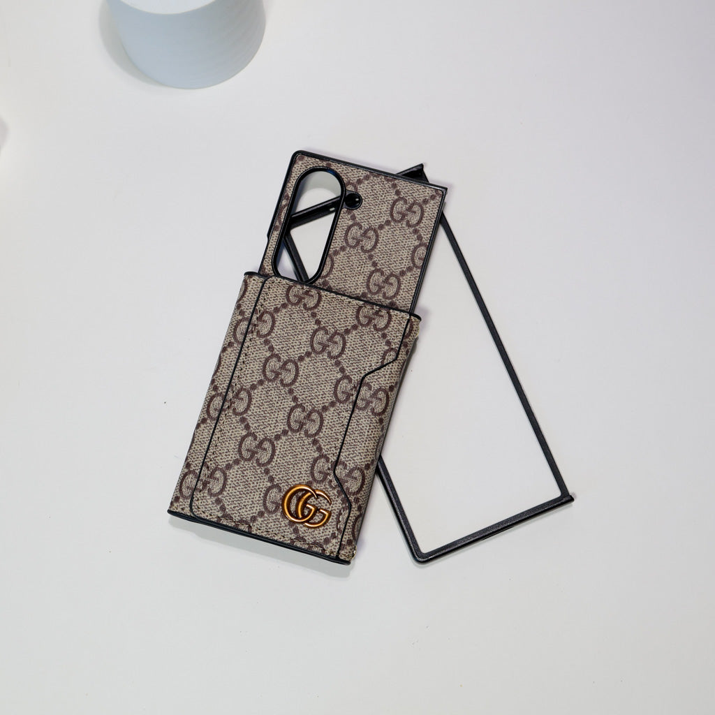 Z Fold Gucci Phone Case Wallet Crossbody Style