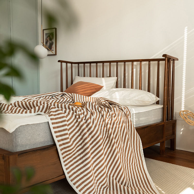 Cotton Striped Quilt