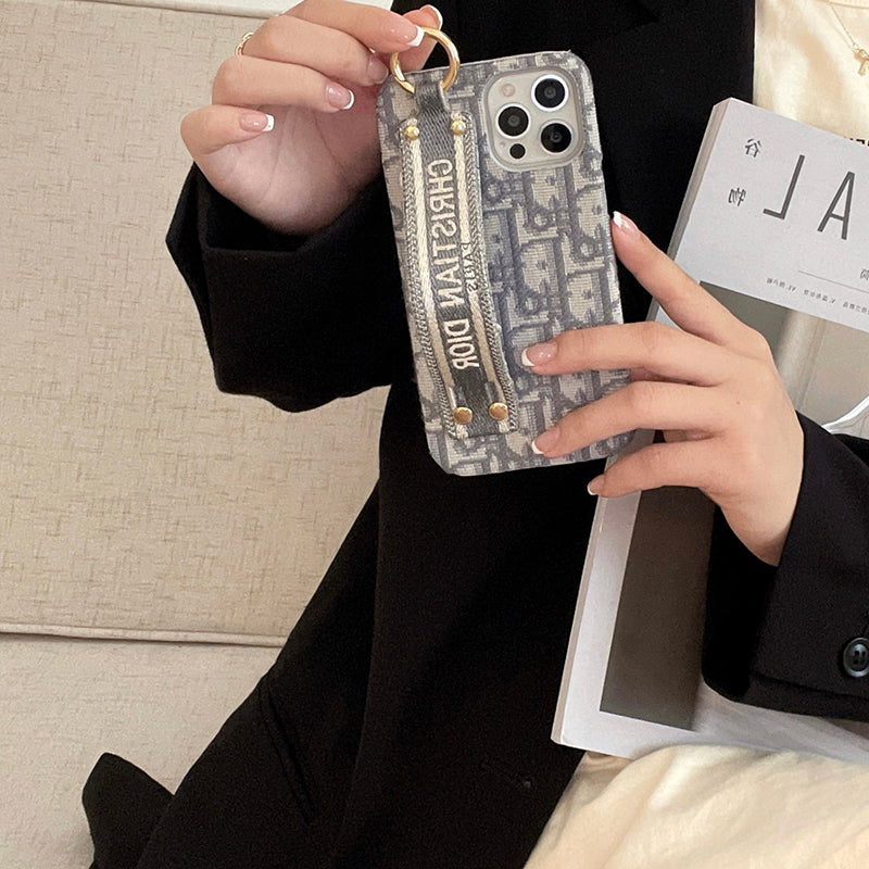 Gray Classic Luxury CD iPhone Case