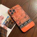 Hermes Design iPhone Case For 11 12 13 14 Pro Max Plus