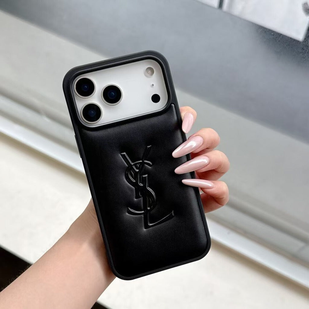 SL iPhone Case Plain Leather