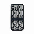 Gucci Case iPhone 14 13 12 11 Pro Max Case Hollow