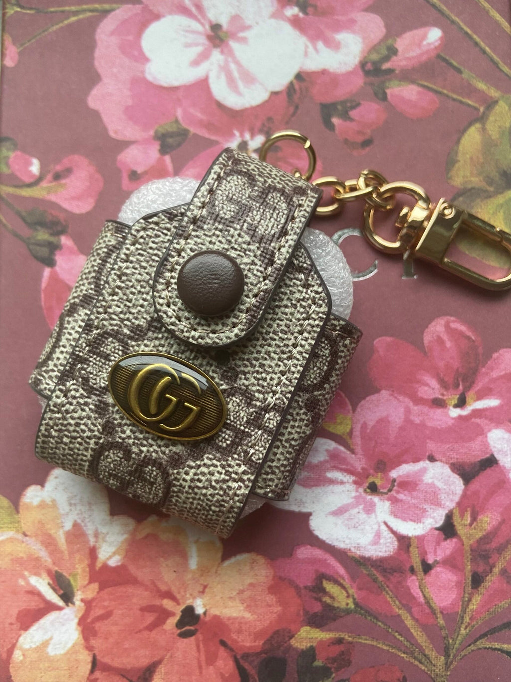 Gucci Leather AirPods Case for 12Pro Generation