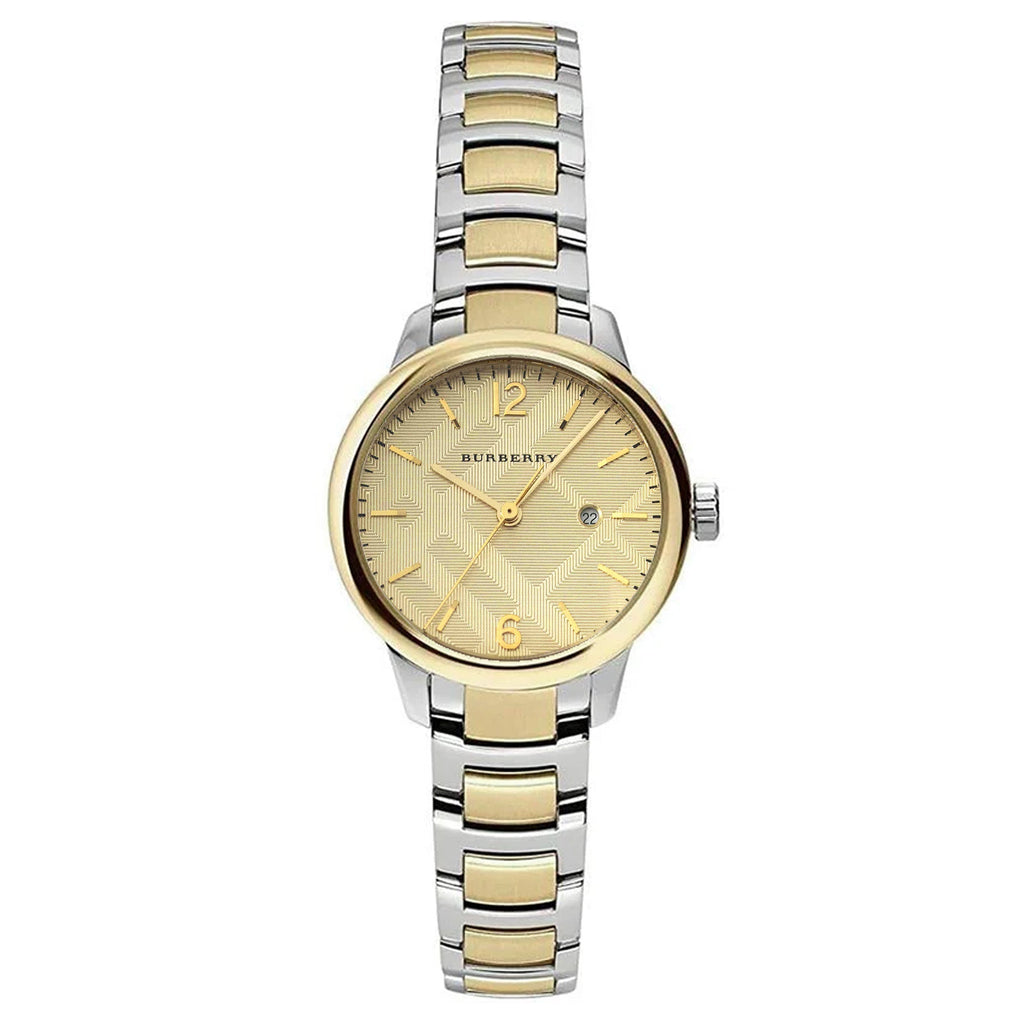 Burberry Ladies Classic Gold 32mm Watch