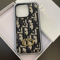 Dior iPhone Case Card Holder for 11 12 13 14 15 16 Pro Max Plus