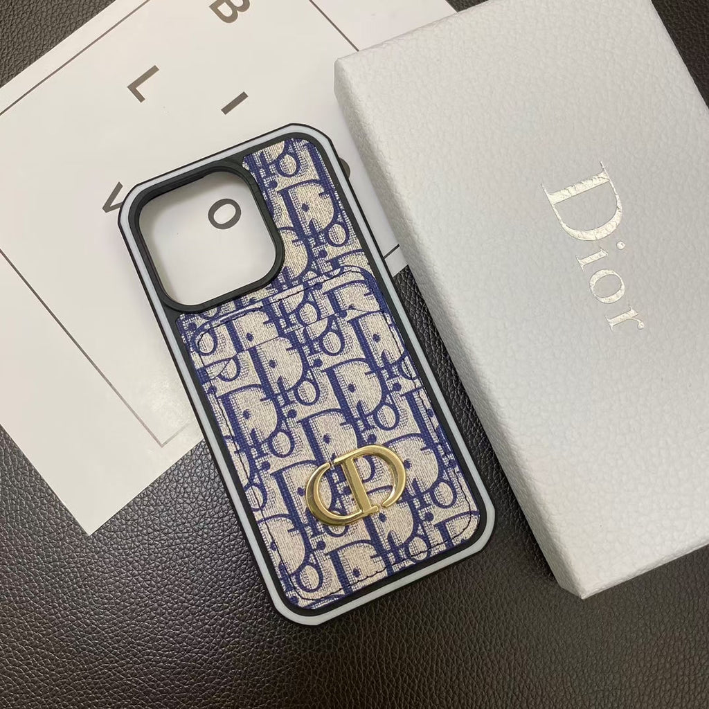 Classic Dior iPhone Case for 16 Pro Max Pus 15 14 13 12 11