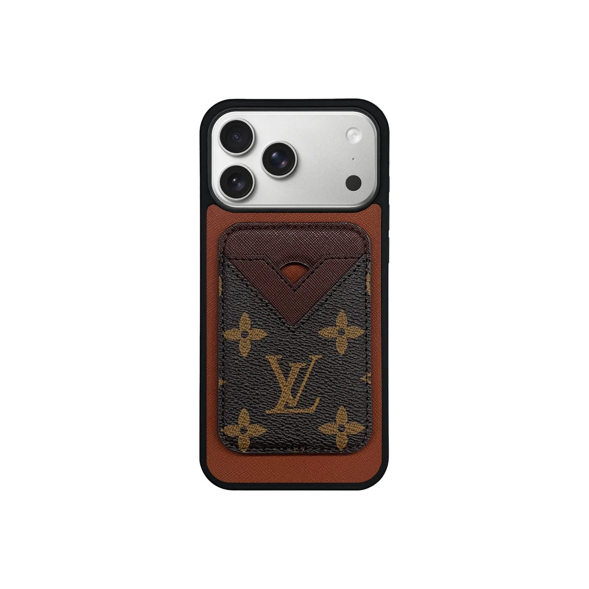 Retro Coffee Card Pocket iPhone Case