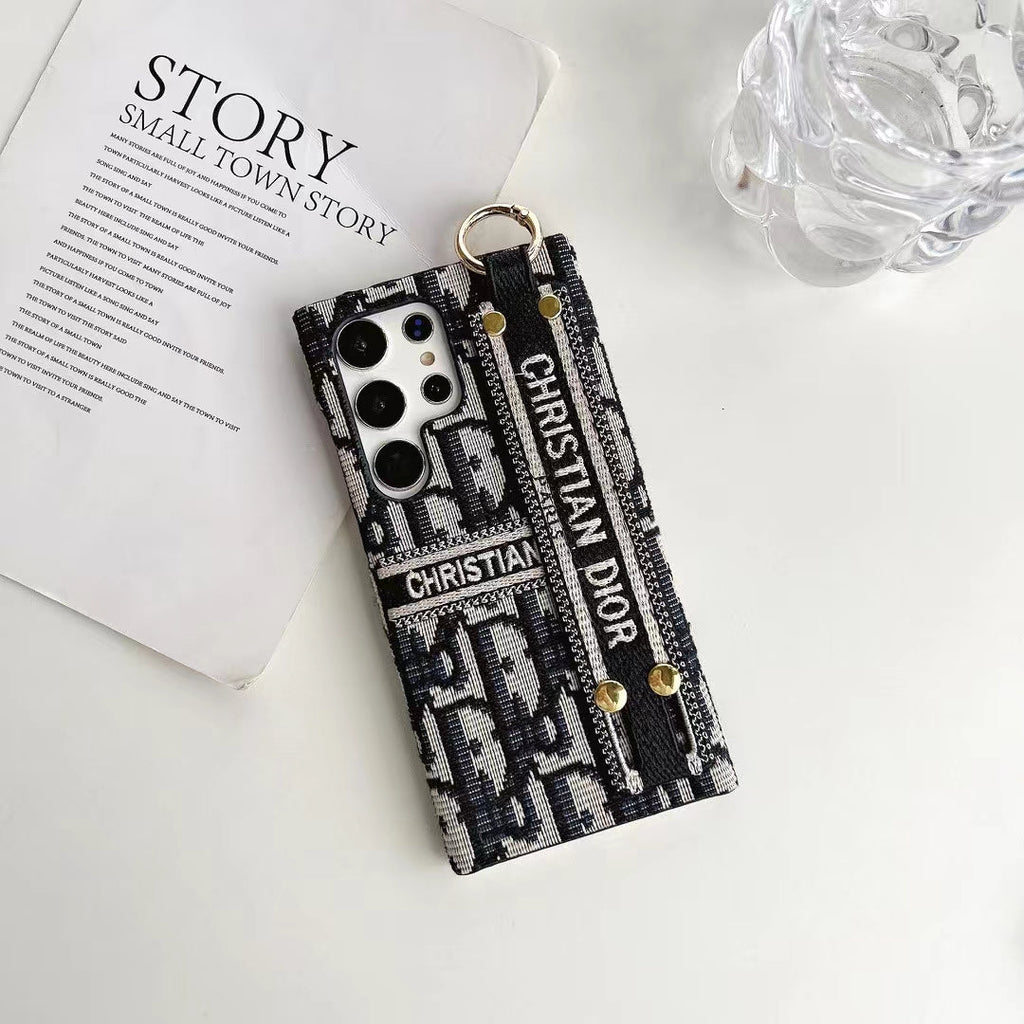 Dior Phone Case Samsung Galaxy Hand Strap 22 23 24 25 26