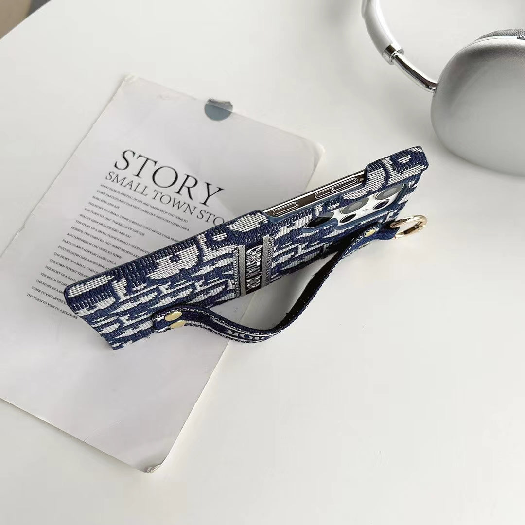 Dior Phone Case Samsung Galaxy Hand Strap 22 23 24 25 26