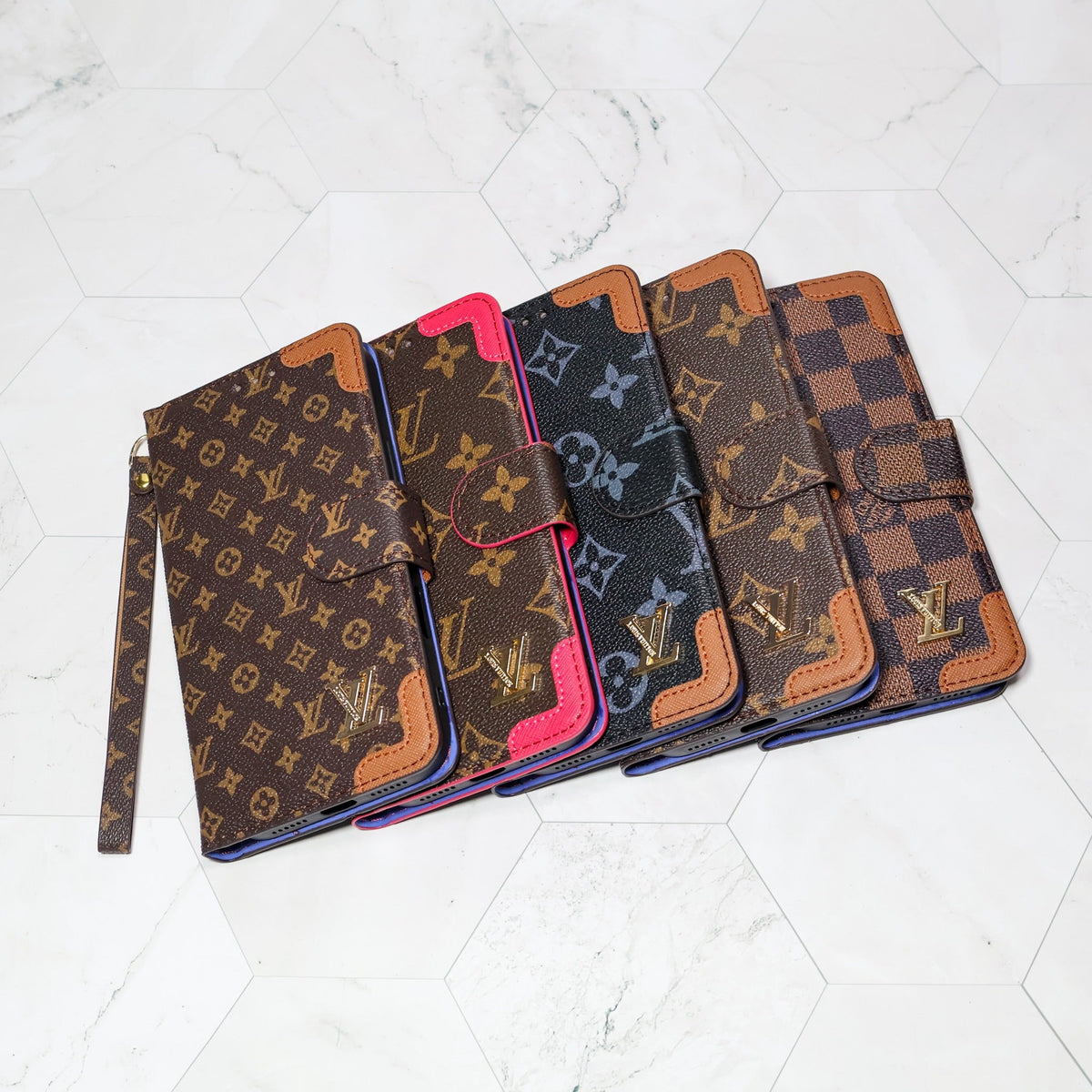 Folio Wallet Case Edge Patches for 14-17 / Pro / Pro Max / Plus
