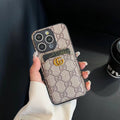 Luxury Gucci Card Holder Case iPhone 16 Series