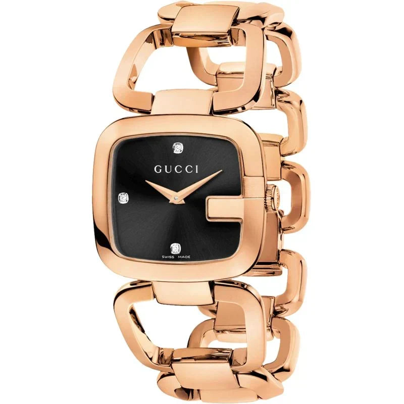 Gcci Ladies G-Gucci Rose Gold Watch